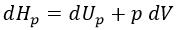 Diferencial entalpía presión