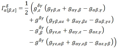 Derivada conexión antisimétrica