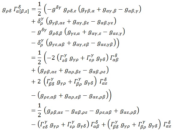 Derivada exterior conexión covariante 2
