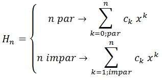 polinomios de hermite
