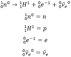 Desintegración neutrón