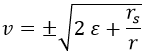 Velocidad Newton