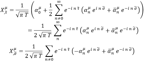 Derivadas cuerda cerrada