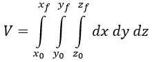 Volumen Integral